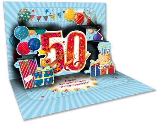 2-os vuosikortti 50v Pop-up