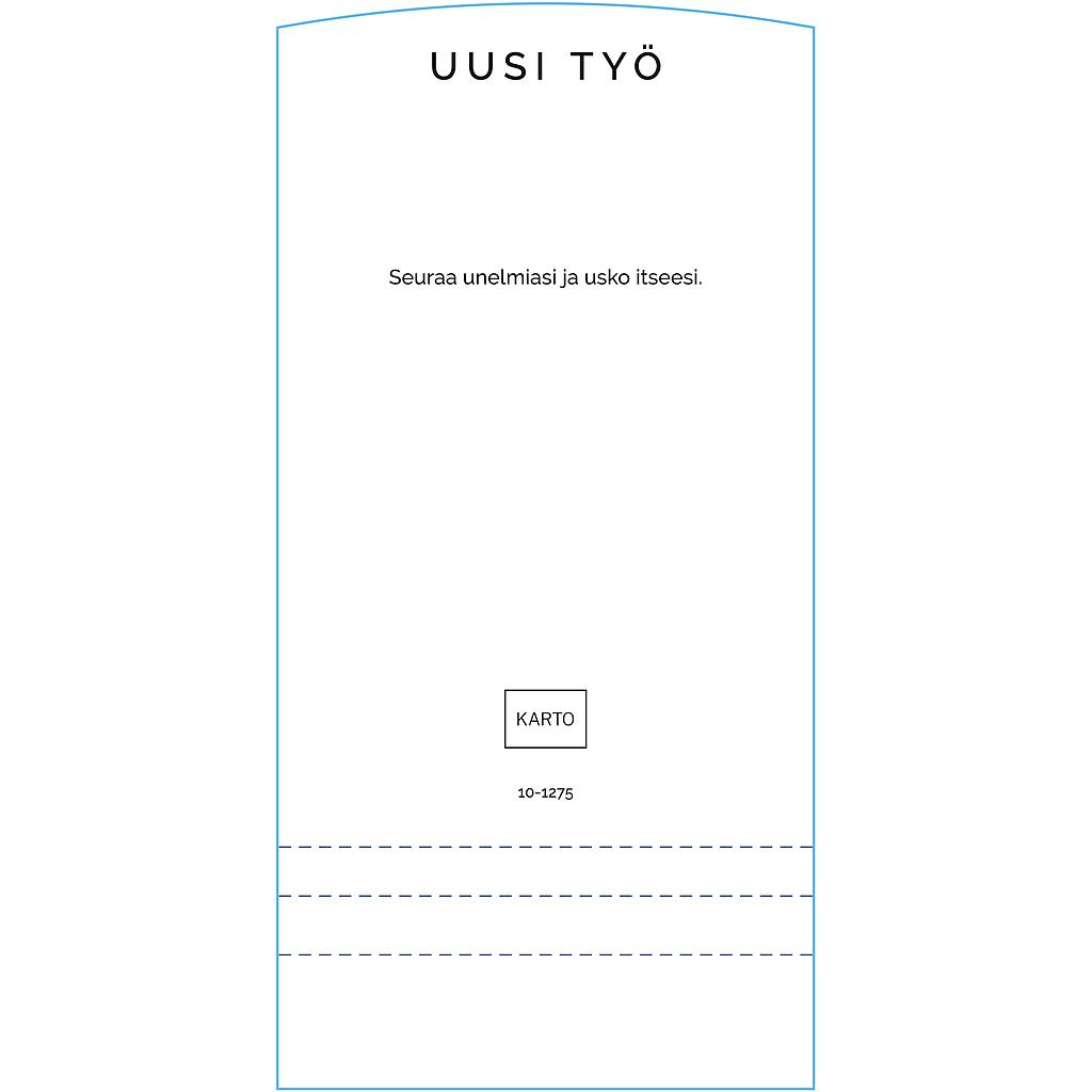 1-lok riviopaste Uusi työ