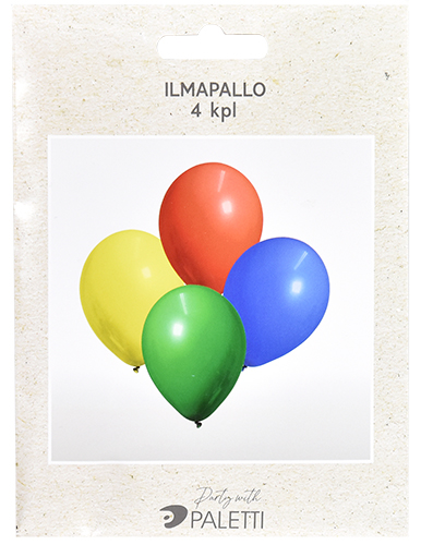 Ilmapallot isot 4 kpl