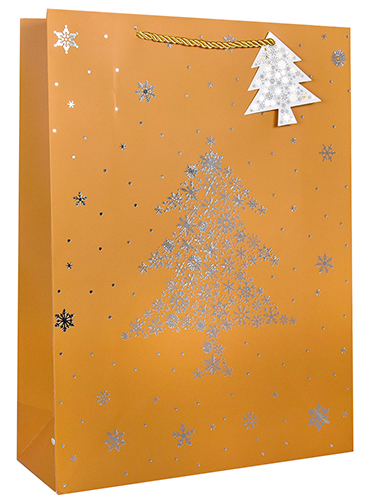 Joulukassi XL/G kuusi kultainen