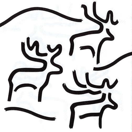 Servetti 25cm Pentik Tokka valkoinen