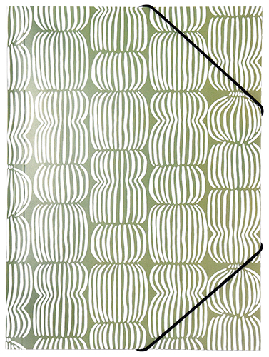 Kulmalukkokansio Pentik Vilja vihreä