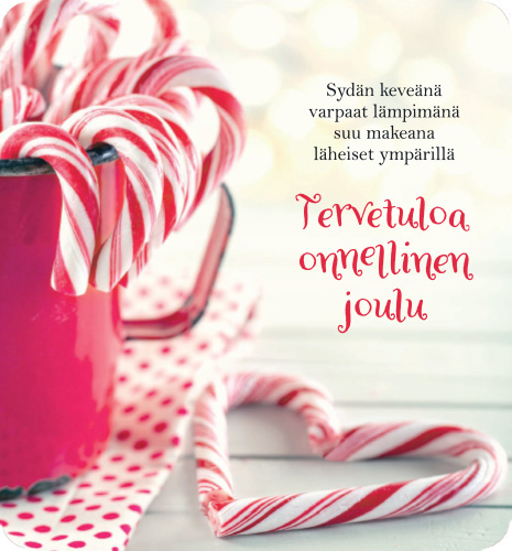 1-os Joulu Anna-Mari West neliökortti