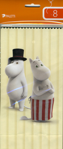 Paperipussi MOOMIN 8 kpl NTO P104