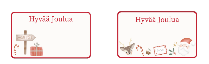 Pakettitarra joulu rulla 50kpl lasten