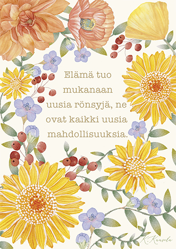 1-os kortti Katri Kuusela