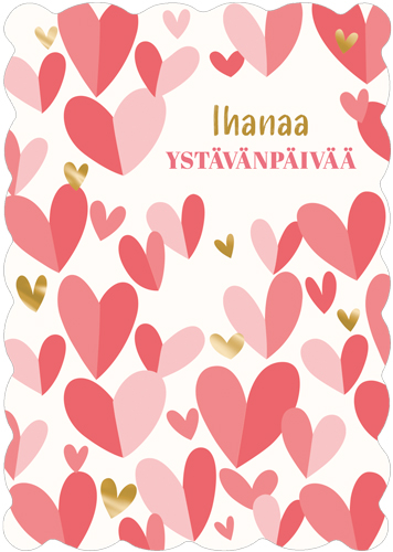 1-os ystävänpäivä stanssattu Hallmark