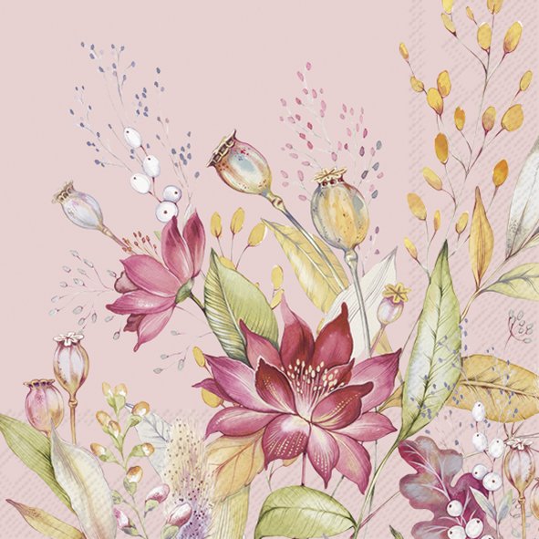 AUTUMN MEADOW pink 33cm