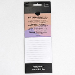 [3560802] Magneettinen muistilehtiö Hidasta Elämää