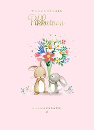 [22P90012] 2-os vauvakortti tyttö