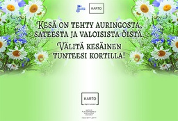 [105433] Opaste 55/39cm Karto Kesä suomi-ruotsi