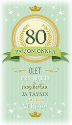 [1780081] 2-os vuosikortti 80v