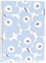 [12132] Kierrevihko A5/40L Marimekko Unikko vaaleansininen