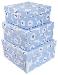 [6688009] Lahjarasiasetti Marimekko Unikko vsininen