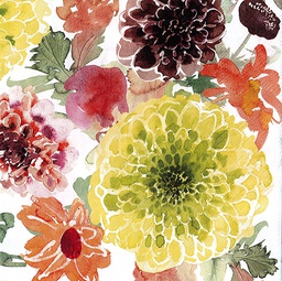 [1SER1023D91] Servetti 33cm Pentik Daalia multi