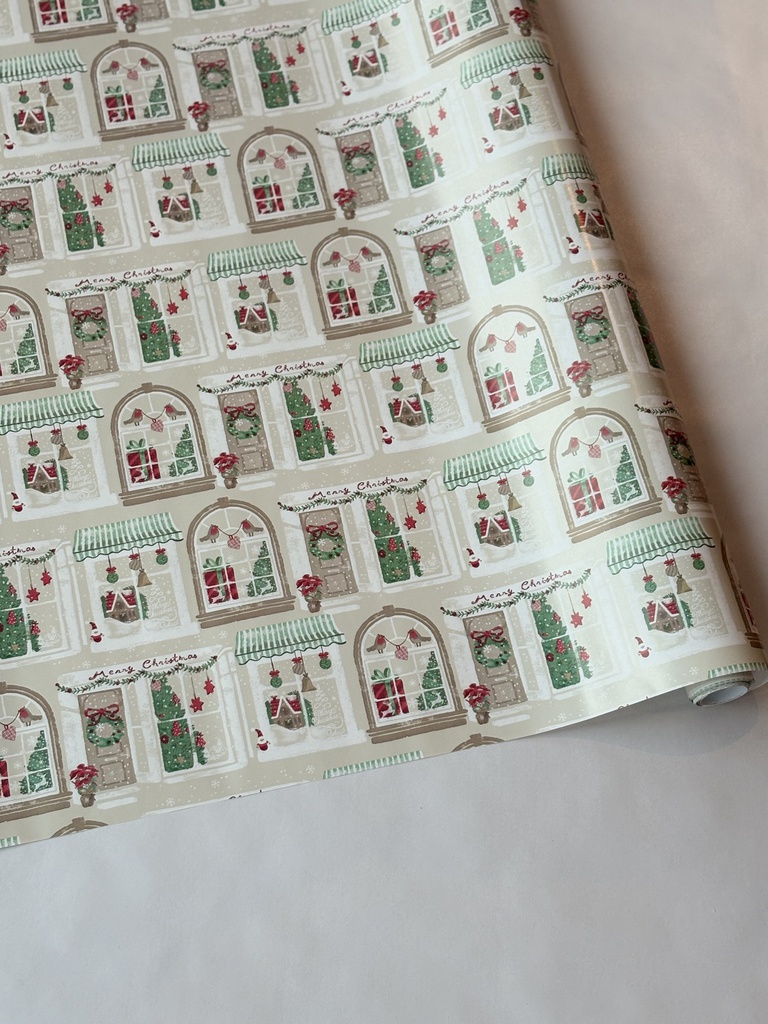 Joulupaperi EK beige KV 70 x 200 cm 25 rll