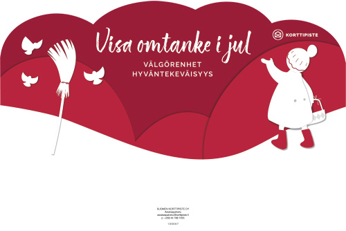 Opaste hyväntekeväisyys puna-harmaa 54 cm FI-SE