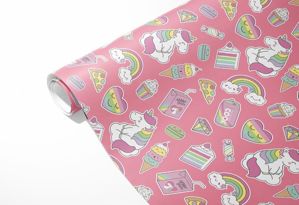 Lahjapaperi lasten KY 70x200cm 25 rll