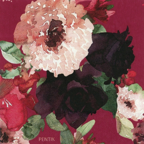 Servetti 33cm Pentik Kranssi punainen