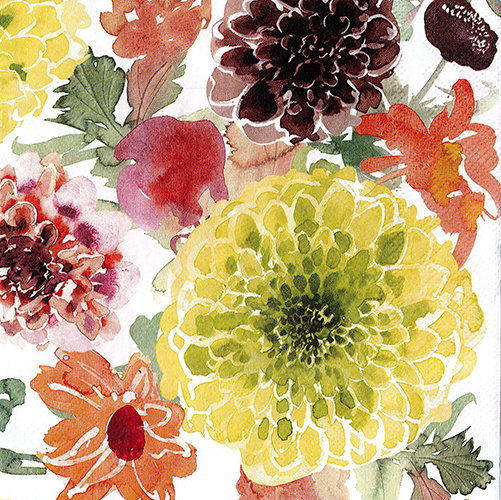 Servetti 25cm Pentik Daalia multi