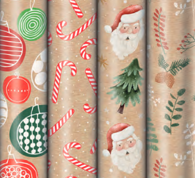 Joulupaperi EKO KZ 70 x 150 cm 25 rll