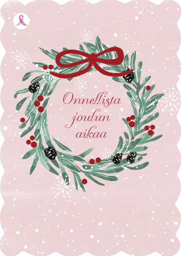 1-os joulu Roosa nauha PMM Hallmark