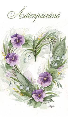 2-os äitienpäivänä Anskun Akvarelli