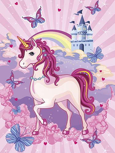 Juliste 30x40cm yksisarvinen