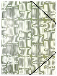 [40104] Kulmalukkokansio Pentik Vilja vihreä