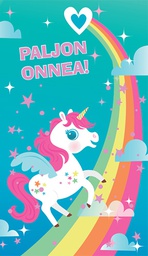 [28P32201] 2-os onnittelu tyttö