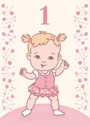 [47P20020] 1-os vuosikortti 1v tyttö