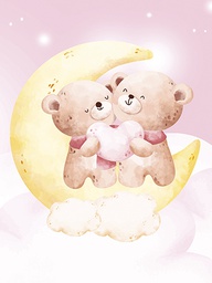 [318138] Juliste 30x40cm nallet