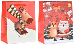 [6625030] Joulukassi M/C poro ja pukki lajitelma