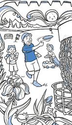 [4904061] 2-os kortti Sininen päivä